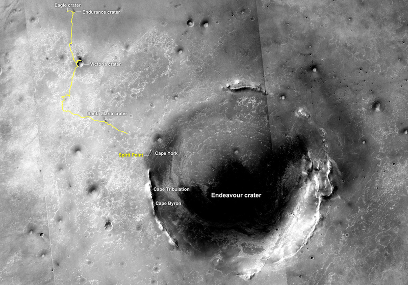 Illustration for article titled Mars rover Opportunity is about to embark on a new mission, looking for signs of life